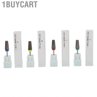 1buycart Nail Art Drill Bits Different Roughness  Gel Grinding Heads High Strength Tungsten Steel for Manicure Home