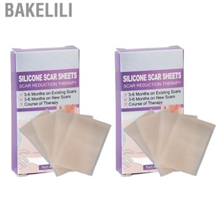 Bakelili 8pcs Silicone   Sheets Gentle Healing Lightening Scars Body Care Hbh