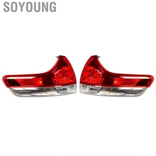 Soyoung Tail Light Assembly  12V Rear Brake Lamp Good Heat Dissipation Turn Signal for Sienna 2011 To 2014