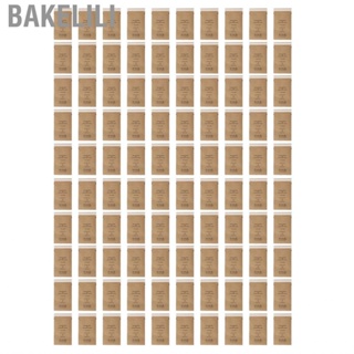 Bakelili 100pcs Nail Cleaning Paper Bag Disposable Portable Manicure P Hbh