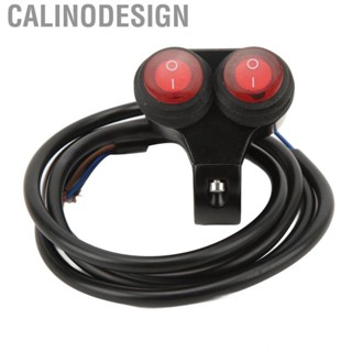 Calinodesign Motorcycle Handlebar Double Control Switch 12V  Headlight