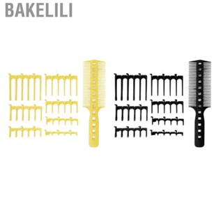 Bakelili Double Sided Guide Comb  Multi Purpose Portable Hair Cut Wide Tooth for Home Hairdresser