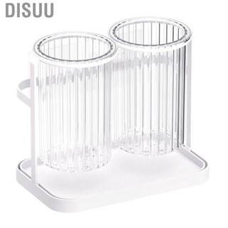 Disuu Utensil Holder  PP  Storage White Easy Access for Home