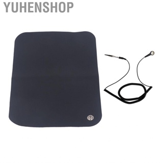 Yuhenshop Grounded Mouse Pad Soft Grounding PU Leather for Reducing Stress Studying