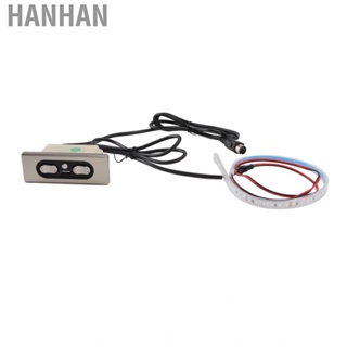 Hanhan Electric Sofa Controller Recliner Switch 5A 3 Buttons 5 Pin Straight Head USB Charging Port Lift Chairs with  Strip