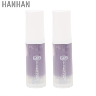 Hanhan 2 Pcs Tooth Whitening Serum Stain  Brightness Purple