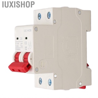 Iuxishop 2P DC Circuit Breaker Breaking  Mini Security Overload