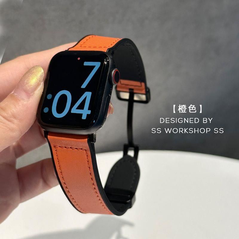 สายนาฬิกาข้อมือ สายหนังวัวแท้ หัวเข็มขัดแม่เหล็ก สําหรับ Redmi Watch 3 Active Smart Watch - รูปที่ 7