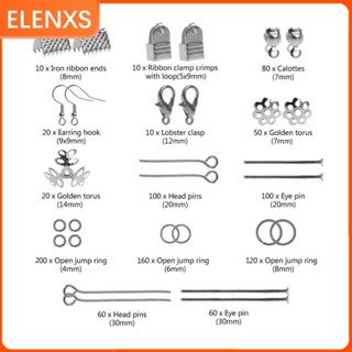 ชุดคีม แหนบ ลูกปัด ลวด สร้อยข้อมือ สร้อยคอ ต่างหู เครื่องประดับ DIY 1010 ชิ้น ต่อชุด