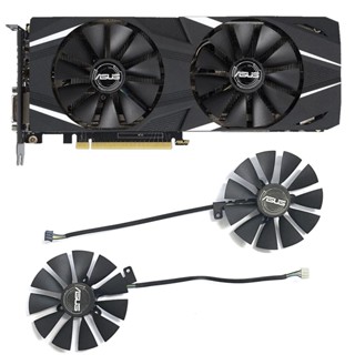 2 FANS 87MM 4-pin DC 12V 0.45A T129215SH FDC10U12S9-C RTX2080TI GPU Fan for Asus RTX2060 2070 2080 2080 TI graphics card