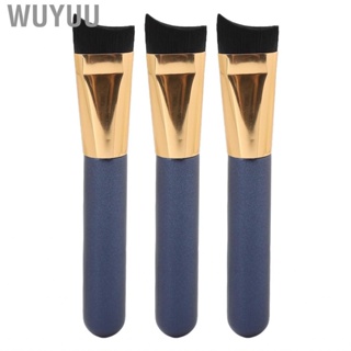 Wuyuu 3pcs Foundation Brush Soft Makeup With Crescent Curved Head For  Hbh