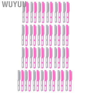 Wuyuu Hair Perm Rod  Rugged Curl Rods Hollow Out Versatile for Salon Barber