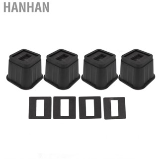 Hanhan 4 Sets Furniture Risers Rubber Antislip Inch Bed For Storage Desk