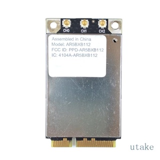 Utakee AR9380 การ์ด WiFi PCI-E Dual-Band 2 4 5GHz 450Mbps AR5BXB112 Dual Band ขนาดเล็ก