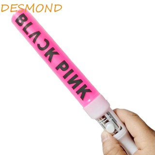 Desmond Blackpink แท่งไฟ LED เรืองแสง ทรงกลม สีชมพู สําหรับแฟนคลับ