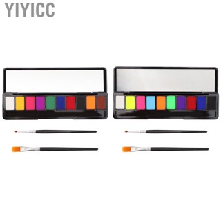 Yiyicc Body Art Palette Set  10 Colors  Vibrant Colorful Paint Fine  for Salon