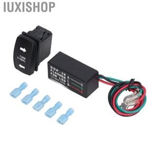 Iuxishop Turn Signal Blinker  Shock Rocker Switch DC12V For Motorcycle