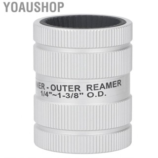 Yoaushop Reamer Tube Deburr Chamfer Alloy Steel Aluminium for Brass