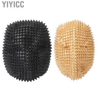 Yiyicc Spikes Face Cover  Safe Funny Studded Props for Cosplay Carnivals