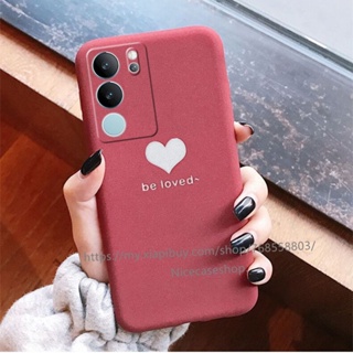 เคสโทรศัพท์มือถือแบบนิ่ม กันกระแทก ลายหัวใจ สําหรับ VIVO V29 5G VIVO V29e V29 Pro 5G 2023 V29 5G