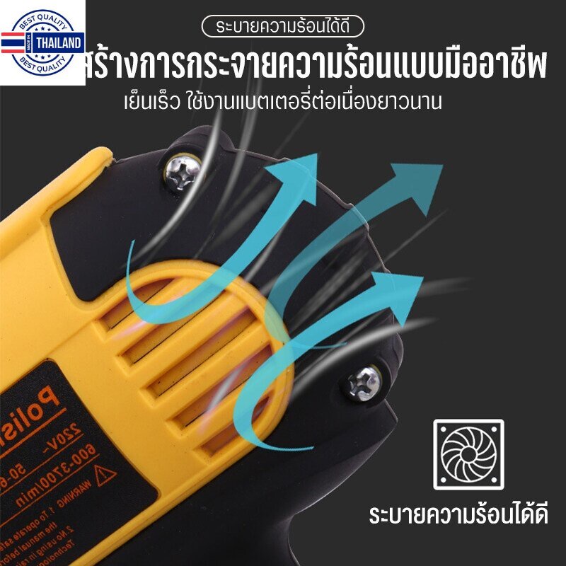 เครื่อง​ขัด​สี​รถ ​เครื่องขัดเงา osuka 5 นิ้ว​ ฟองน้ำขัดสีรถ ชุดขัดเงา ขนแกะขัดลลอย