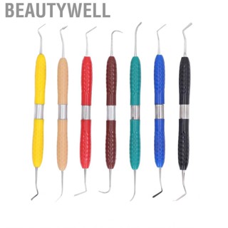 Beautywell Dental Filling Spatulas 7pcs High Accurate Resin Tools Double