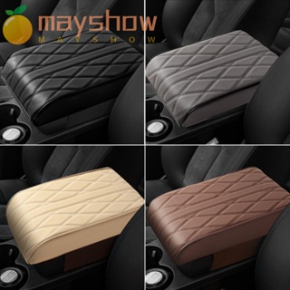 Mayshow กล่องเก็บของที่เท้าแขน ที่เท้าแขนรถยนต์ กันน้ํา กันเปรอะเปื้อน ที่เท้าแขนตรงกลางอัตโนมัติ เมมโมรี่ผ้าฝ้าย ที่พักแขน ป้องกันอัตโนมัติ