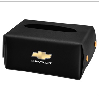 Chevrolet LOGO tissue box Malibu Cruze EQUINOX Cavalier Traverse Captiva Suburban Tahoe spark Groove car seat rear hanging leather material drawer box sun visor storage box