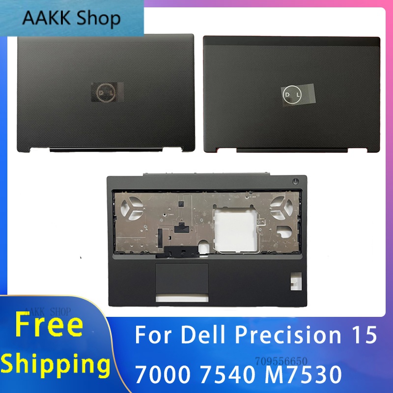 ใหม่สําหรับ Dell Precision 15 7000 7540 7530 M7530 เปลี่ยนอุปกรณ์เสริมแล็ปท็อป Lcd ฝาหลัง/Palmrest ส