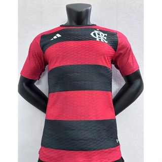 [Player] เสื้อกีฬาแขนสั้น ลายทีมชาติฟุตบอล Flamengo 23 24 คุณภาพสูง ไซซ์ S-2XL