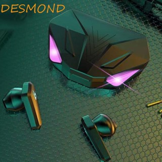 Desmond X15 หูฟังเล่นเกมบลูทูธไร้สาย หน้าจอดิจิทัล แบบสัมผัส ความล่าช้าต่ํา X15 TWS X15