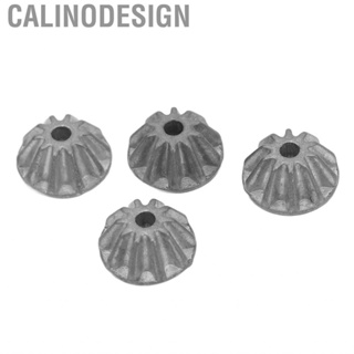 Calinodesign 4Pcs Zinc Alloy 10T Pinion Gear Set  For WLtoys 144010 HGF