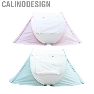 Calinodesign 4 Person Easy Pop Up Tent Sunscreen Ultraviolet Resistant Outdoor Camping for Hiking Traveling Fishing