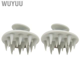 Wuyuu Scalp  Ergonomic Gray  Brush Safe Soft for Home Salon