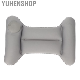 Yuhenshop Soft Inflatable Pillow H Shape Support Reduce Soreness for Head Waist Feet Air