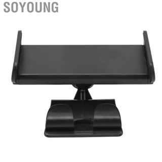 Soyoung Car Headrest Mount Holder Quick Disassembly Flexible Charging Port Rear Seat Phone Free Angle Adjustment  Edges for