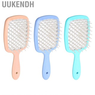 Uukendh Detangler Hair Brush  Hollow Out Wet And Dry Use  Curl Hairbrush for