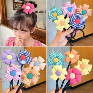 Hot Sale# meatball hair accessories childrens flower hair curler girl baby flower bud little girl lazy hair curler hair accessories female 8cc