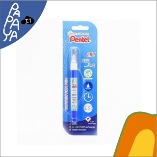 Pentel (เพนเทล) ปากกาลบคำผิด น้ำยาลบคำผิด เพนเทล 4.2มล. #ZL72-W