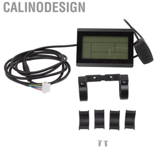 Calinodesign Bicycle Display Panel Electric Bike Meter 24V 36V 48V Multi  for Scooter 22.2mm Handlebar