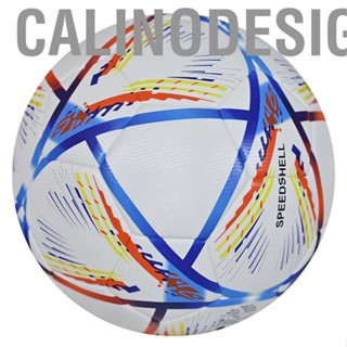 Calinodesign Training Soccer Ball  Inflatable  PU Equipment for Outdoor