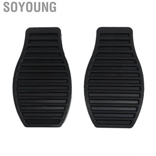 Soyoung Brake Clutch Pedal 450418 Rubber Pad  Direct Replacement Lasting Performance for Car