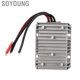 Soyoung Automatic Buck Boost Converter DC 8V-36V to 13.8V 20A 276W Regulator Voltage Reducer for Golf Cart Car Boat