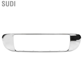 Sudi Rear License  Surround Trim  51129804577 Sliver Bumper Accurate Fit Durable Easy To Install for Countryman R60 2010 2016