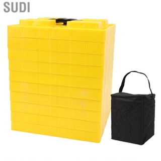 Sudi Camper Leveling Blocks Heavy Duty Antislip Pads for Single and Dual Wheels