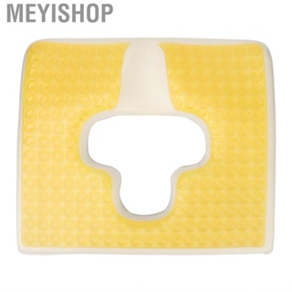 Meyishop Bed Sore Cushion Slow Resilience Bedsore Triangular Slope Crotch Slot T Shaped Fiber for Home