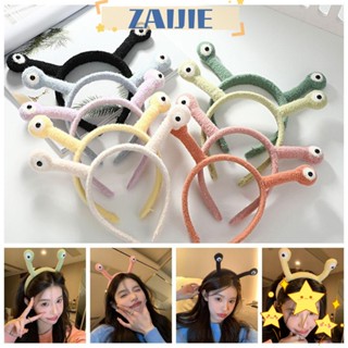 Zaijie24 ที่คาดผม รูปหอยทาก สีแคนดี้ เครื่องประดับผม ของขวัญ สําหรับผู้หญิง