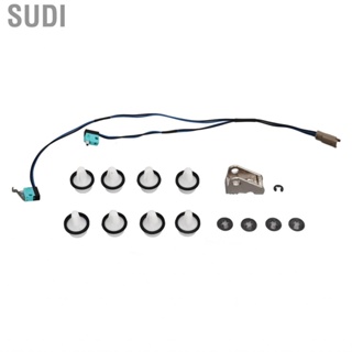 Sudi 1042845 00 B Door Panel  Stainless Steel Handle Upgrade Kit Microswitch Harness High Strength for Model S 2012‑2017