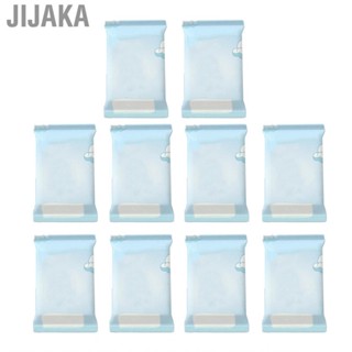 Jijaka Baby Cleansing Wipes  Comfortable Feel Infant Wet Non Woven Fabric 1 Bag 10 Counts Good Elasticity for Daily Use