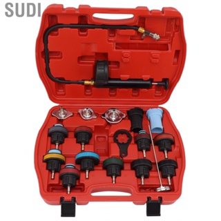 Sudi Radiator Coolant Pressure Tester Kit Leak Detection Different Colors with Storage Case for Ford
